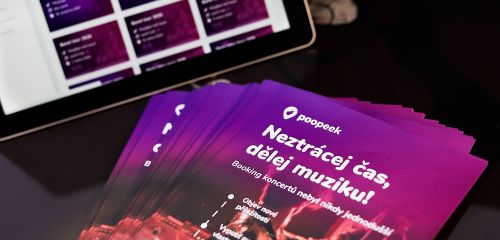 Představujeme Poopeek, novou bookingovou platformu pro interprety a organizátory