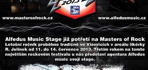 Alfedus music zve na Masters of Rock a NewCastles!