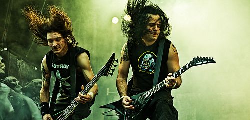 Cradle of Filth a Kreator na Trutnoffě
