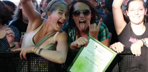 Rock for People se i letos zazelená a bude obhajovat prvenství v šetrném přístupu k životnímu prostředí